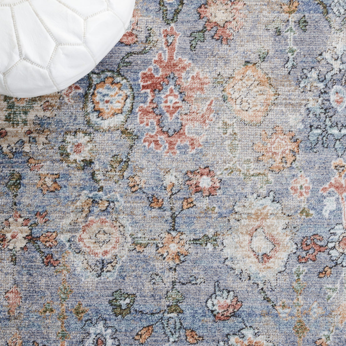 Safavieh Jasmine Jsm338M Blue/Gold Rug - Safavieh - jsm338m - 5r