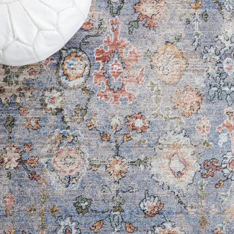 Safavieh Jasmine Jsm338M Blue/Gold Rug - Safavieh - jsm338m - 5r