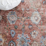Safavieh Jasmine Jsm338P Rust/Blue Rug - Safavieh - jsm338p - 5r