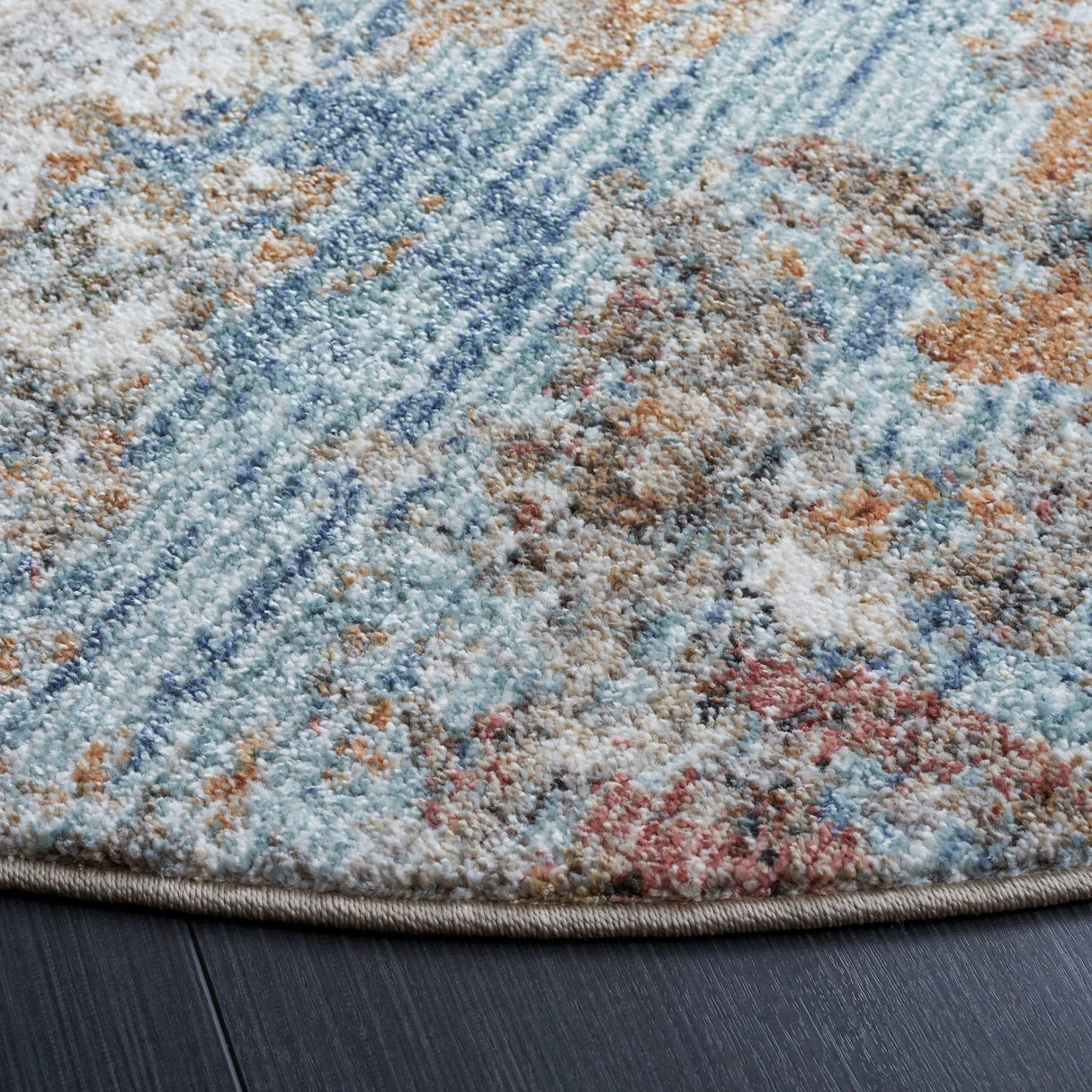 Safavieh Jasmine Jsm341B Beige/Light Blue Rug - Safavieh - jsm341b - 4