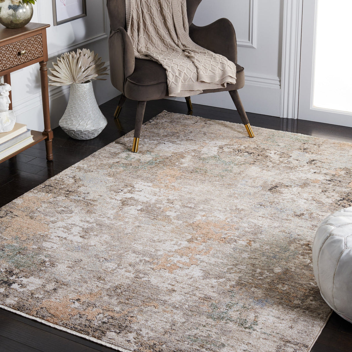 Safavieh Jasmine Jsm370F Grey/Gold Rug - Safavieh - jsm370f - 4