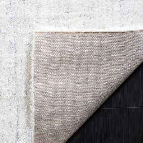 Safavieh Jasmine Shag Jsm100A Ivory/Light Grey Rug - Safavieh - jsm100a - 7r