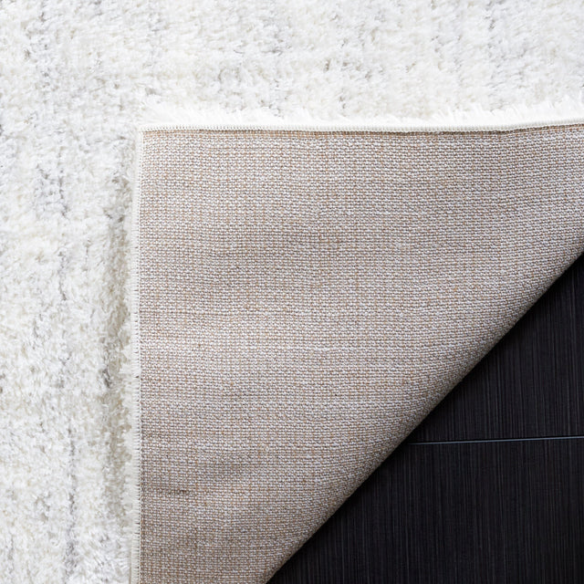 Safavieh Jasmine Shag Jsm100A Ivory/Light Grey Rug - Safavieh - jsm100a - 7r