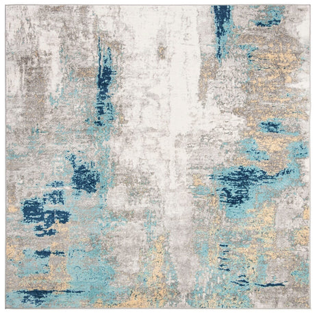 Safavieh Jasper Jsp101A Grey/Gold Rug - Safavieh - jsp101a - 3sq