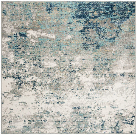 Safavieh Jasper Jsp107G Grey/Blue Rug - Safavieh - jsp107g - 3sq