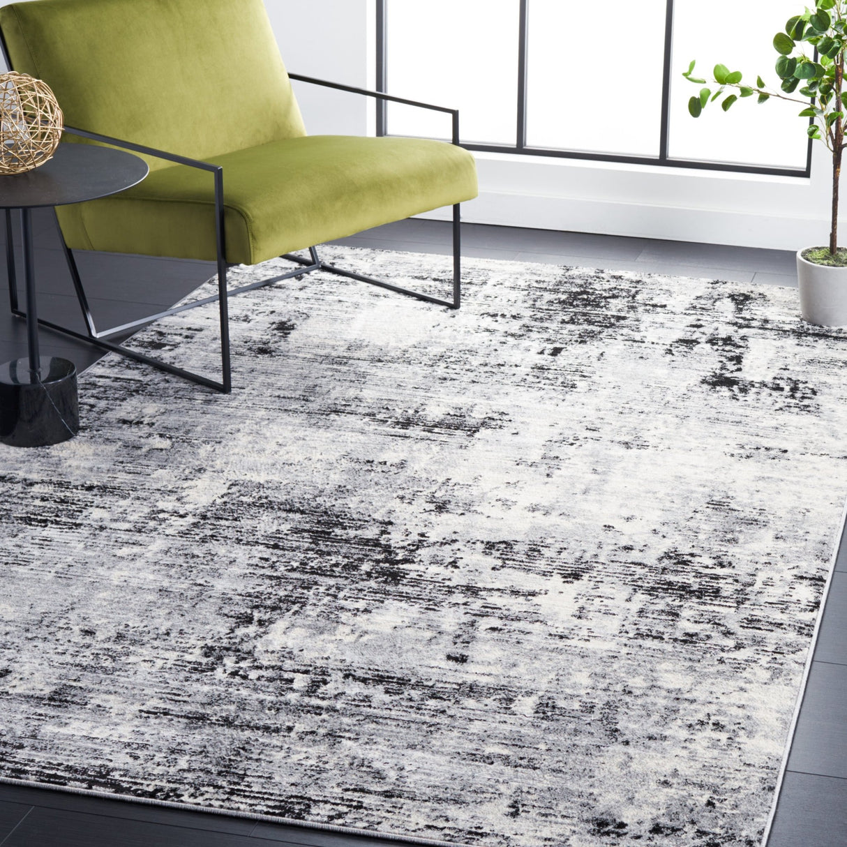 Safavieh Jasper Jsp127Z Black/Ivory Rug - Safavieh - jsp127z - 4