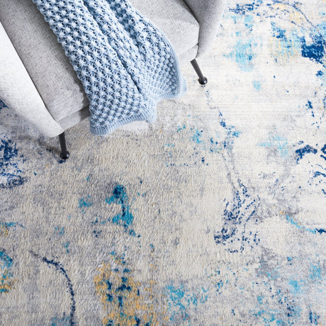 Safavieh Jasper Jsp129A Ivory/Blue Rug - Safavieh - jsp129a - 7r