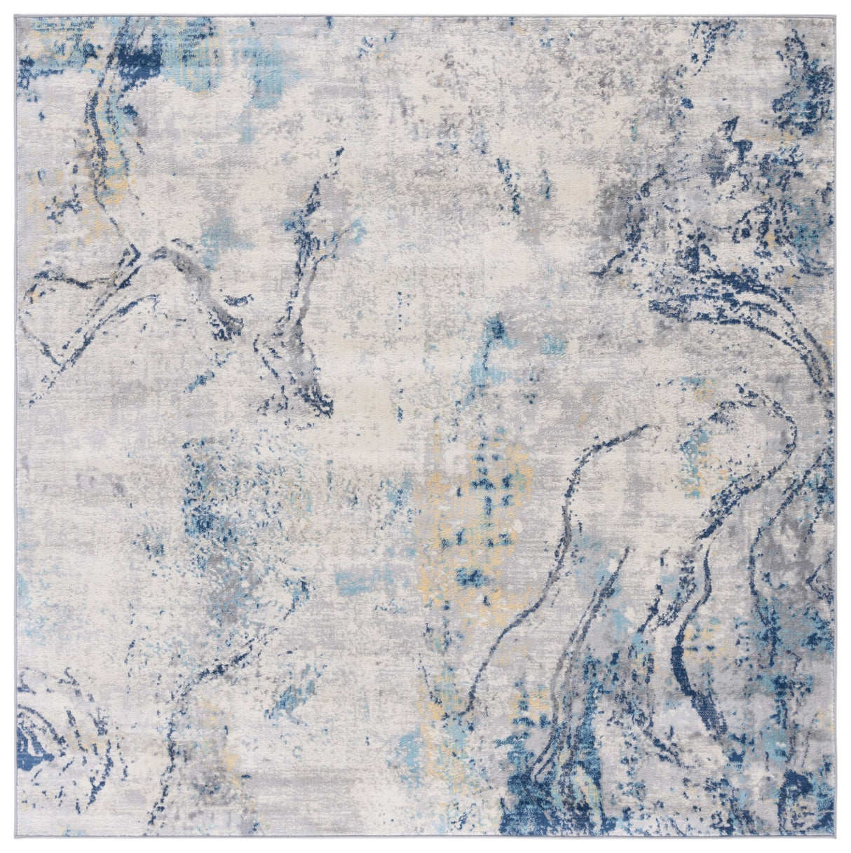 Safavieh Jasper Jsp129A Ivory/Blue Rug - Safavieh - jsp129a - 7sq