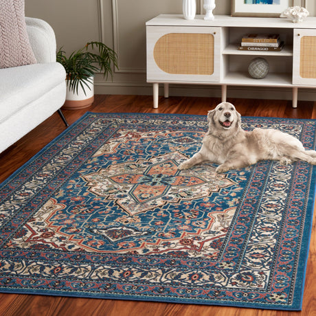 Safavieh Journey Jny105M Blue/Ivory Rug - Safavieh - jny105m - 7r