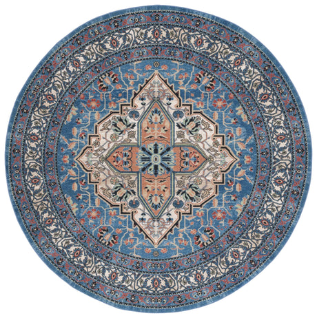 Safavieh Journey Jny105M Blue/Ivory Rug - Safavieh - jny105m - 7r