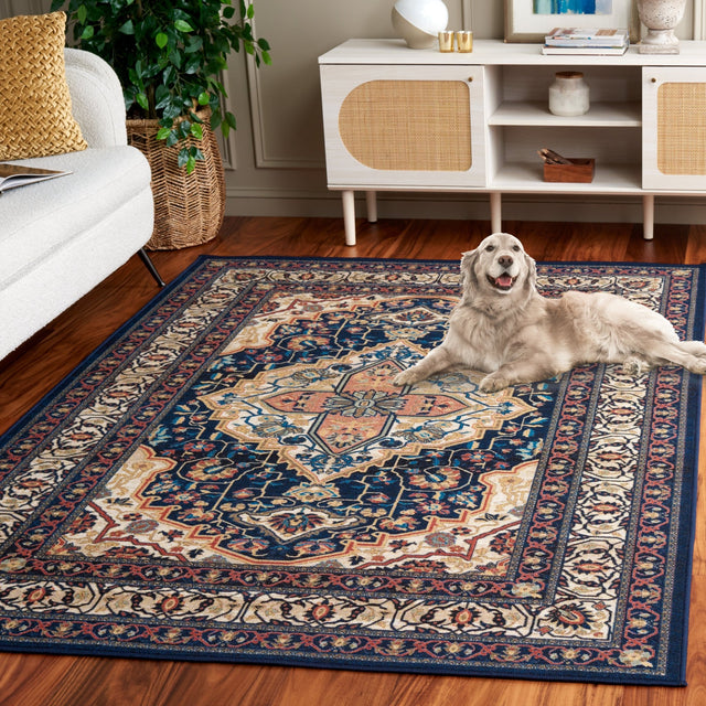 Safavieh Journey Jny105N Navy/Ivory Rug - Safavieh - jny105n - 7r