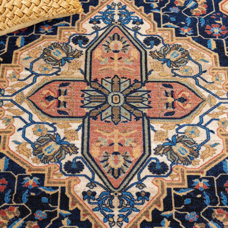 Safavieh Journey Jny105N Navy/Ivory Rug - Safavieh - jny105n - 7r