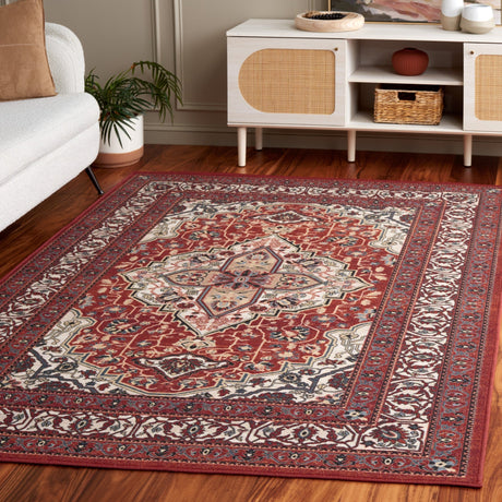 Safavieh Journey Jny105P Red/Ivory Rug - Safavieh - jny105p - 4