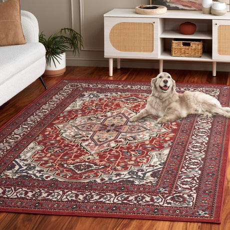 Safavieh Journey Jny105P Red/Ivory Rug - Safavieh - jny105p - 7r