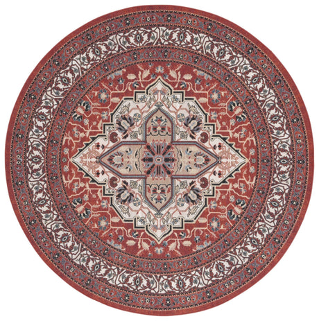 Safavieh Journey Jny105P Red/Ivory Rug - Safavieh - jny105p - 7r
