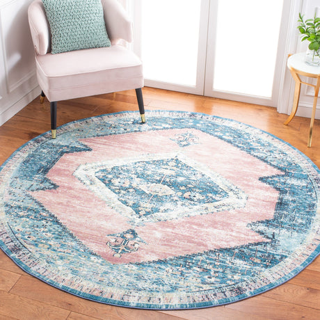 Safavieh Journey Jny147M Blue/Pink Rugs - Safavieh - jny147m - 7r