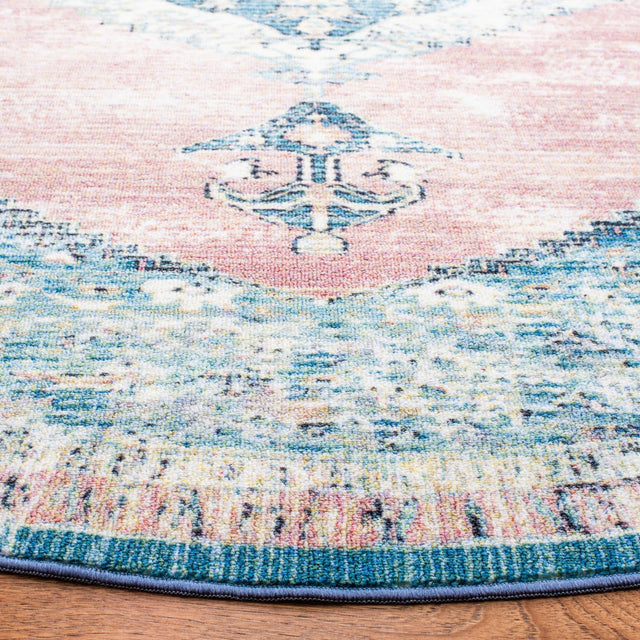 Safavieh Journey Jny147M Blue/Pink Rugs - Safavieh - jny147m - 7r