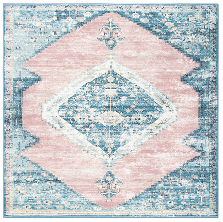 Safavieh Journey Jny147M Blue/Pink Rugs - Safavieh - jny147m - 7sq