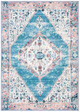 Safavieh Journey Jny149A Ivory/Blue Rugs - Safavieh - jny149a - 4