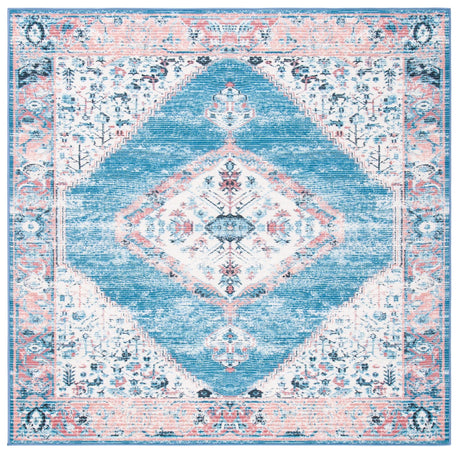 Safavieh Journey Jny149A Ivory/Blue Rugs - Safavieh - jny149a - 7sq