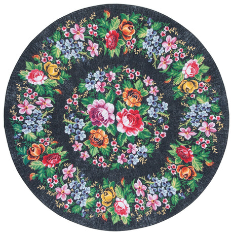 Safavieh Journey Jny154H Charcoal/Green Rugs - Safavieh - jny154h - 7r