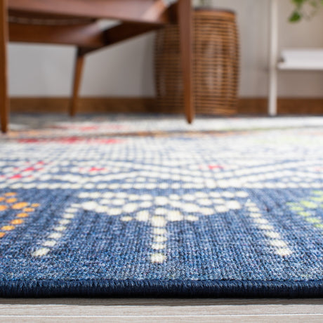 Safavieh Journey Jny167M Blue/Ivory Rugs - Safavieh - jny167m - 7r
