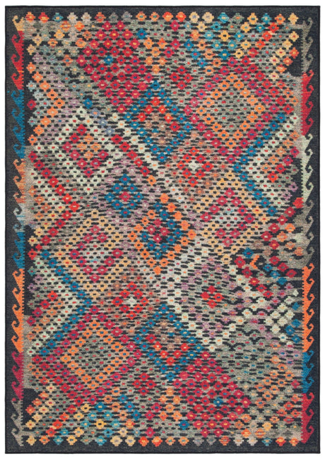 Safavieh Journey Jny174H Charcoal/Red Rugs - Safavieh - jny174h - 4