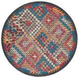 Safavieh Journey Jny174H Charcoal/Red Rugs - Safavieh - jny174h - 7r