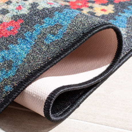 Safavieh Journey Jny174H Charcoal/Red Rugs - Safavieh - jny174h - 7r