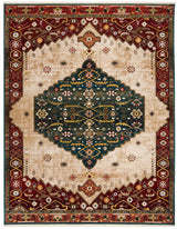 Safavieh Kashan Ksn300A Blue / Red Rugs - Safavieh - ksn300a - 3