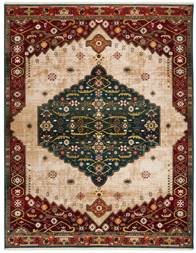 Safavieh Kashan Ksn300A Blue / Red Rugs - Safavieh - ksn300a - 3