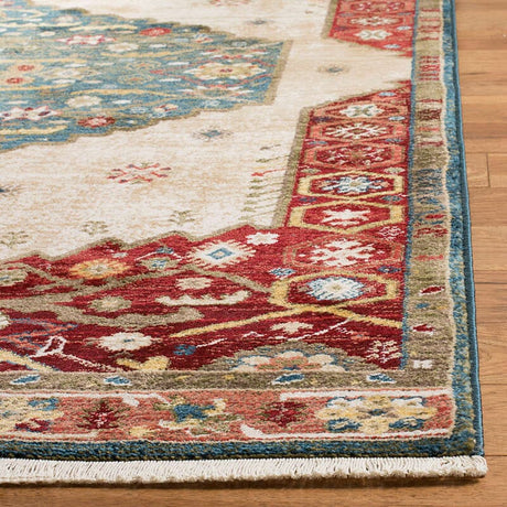 Safavieh Kashan Ksn300A Blue / Red Rugs - Safavieh - ksn300a - 3