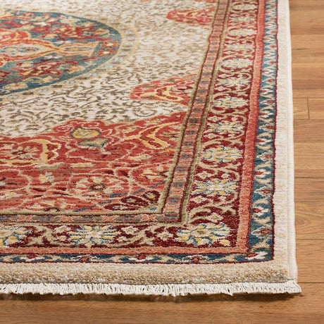 Safavieh Kashan Ksn302D Ivory / Red Rugs - Safavieh - ksn302d - 3