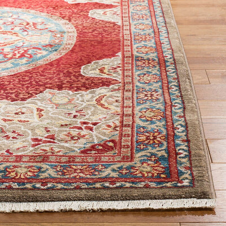 Safavieh Kashan Ksn302F Red / Blue Rugs - Safavieh - ksn302f - 3