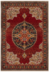 Safavieh Kashan Ksn302F Red / Blue Rugs - Safavieh - ksn302f - 3
