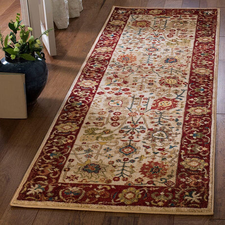 Safavieh Kashan Ksn303D Ivory / Red Rugs - Safavieh - ksn303d - 3