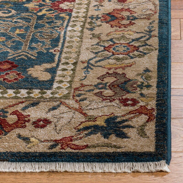 Safavieh Kashan Ksn303G Blue / Tan Rugs - Safavieh - ksn303g - 3