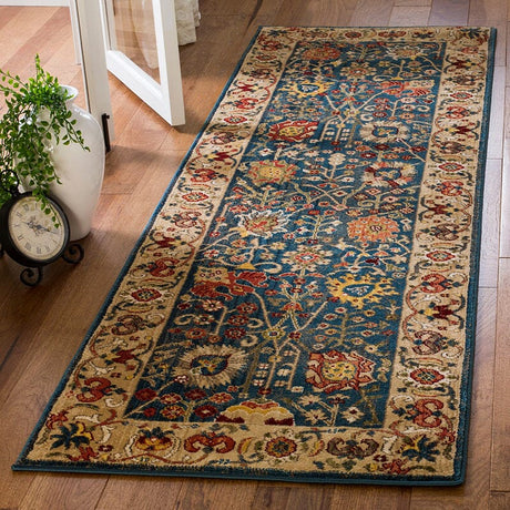 Safavieh Kashan Ksn303G Blue / Tan Rugs - Safavieh - ksn303g - 3