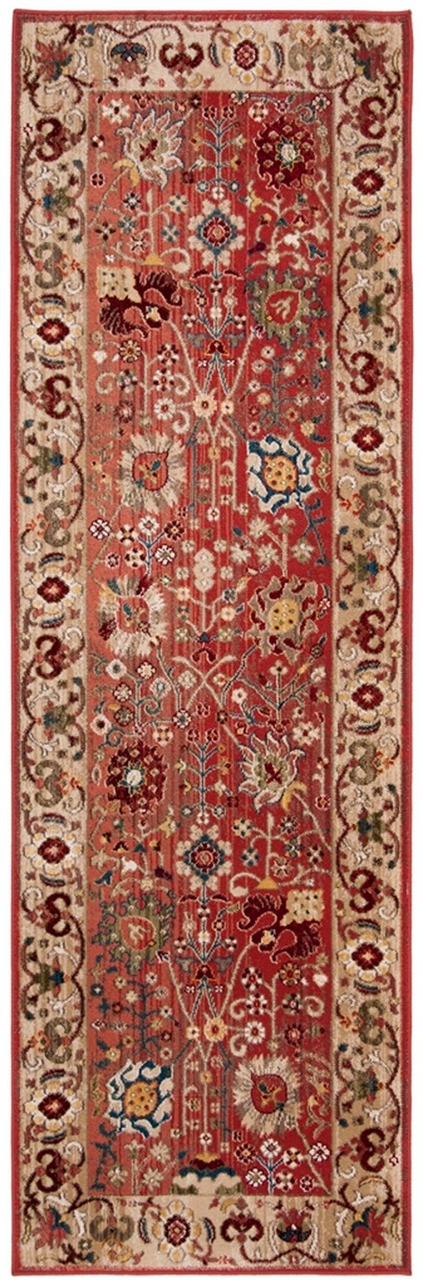 Safavieh Kashan Ksn303L Red / Beige Rugs - ksn303l-28