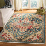 Safavieh Kashan Ksn304B Blue / Beige Rugs - Safavieh - ksn304b - 3