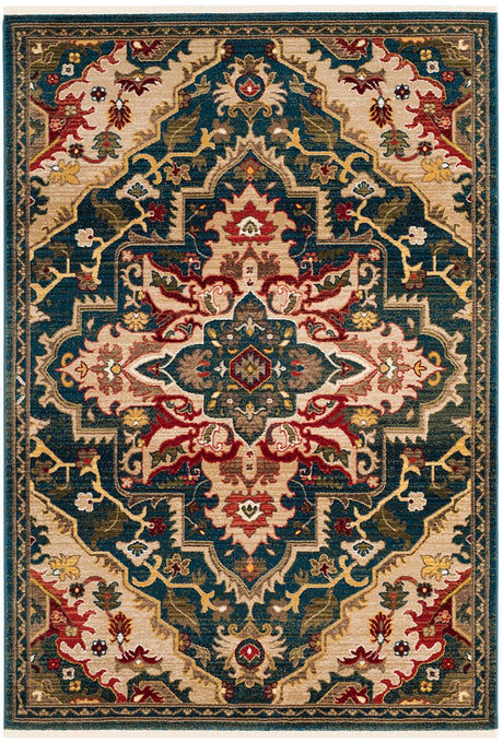 Safavieh Kashan Ksn304B Blue / Beige Rugs - Safavieh - ksn304b - 3