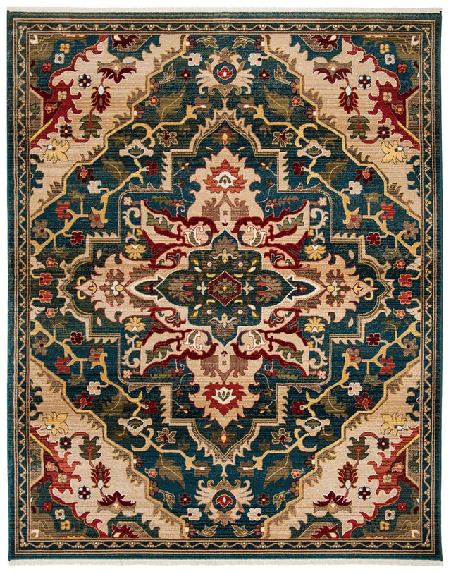 Safavieh Kashan Ksn304B Blue / Beige Rugs - Safavieh - ksn304b - 3