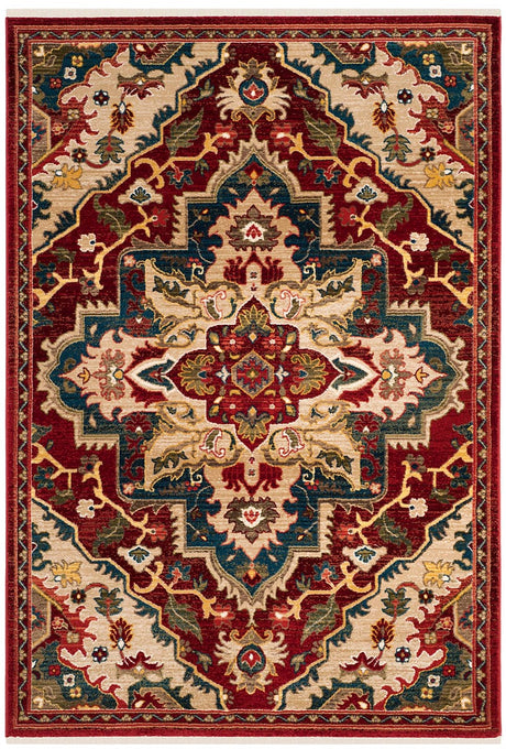 Safavieh Kashan Ksn304D Red / Beige Rugs - Safavieh - ksn304d - 3