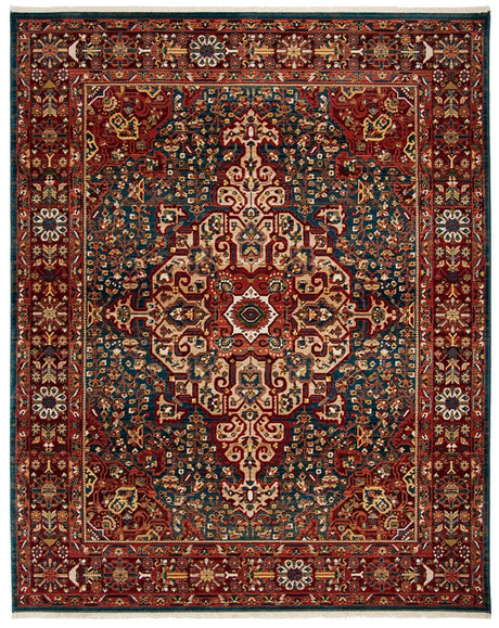 Safavieh Kashan Ksn305A Blue / Red Rugs - Safavieh - ksn305a - 3