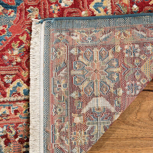 Safavieh Kashan Ksn305A Blue / Red Rugs - Safavieh - ksn305a - 3