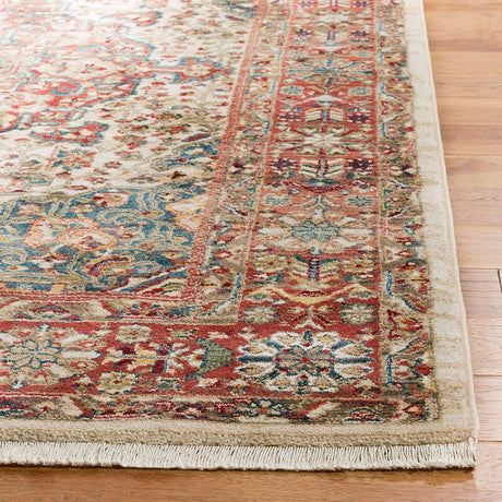 Safavieh Kashan Ksn305B Ivory / Blue Rugs - Safavieh - ksn305b - 3