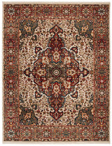 Safavieh Kashan Ksn305B Ivory / Blue Rugs - Safavieh - ksn305b - 3