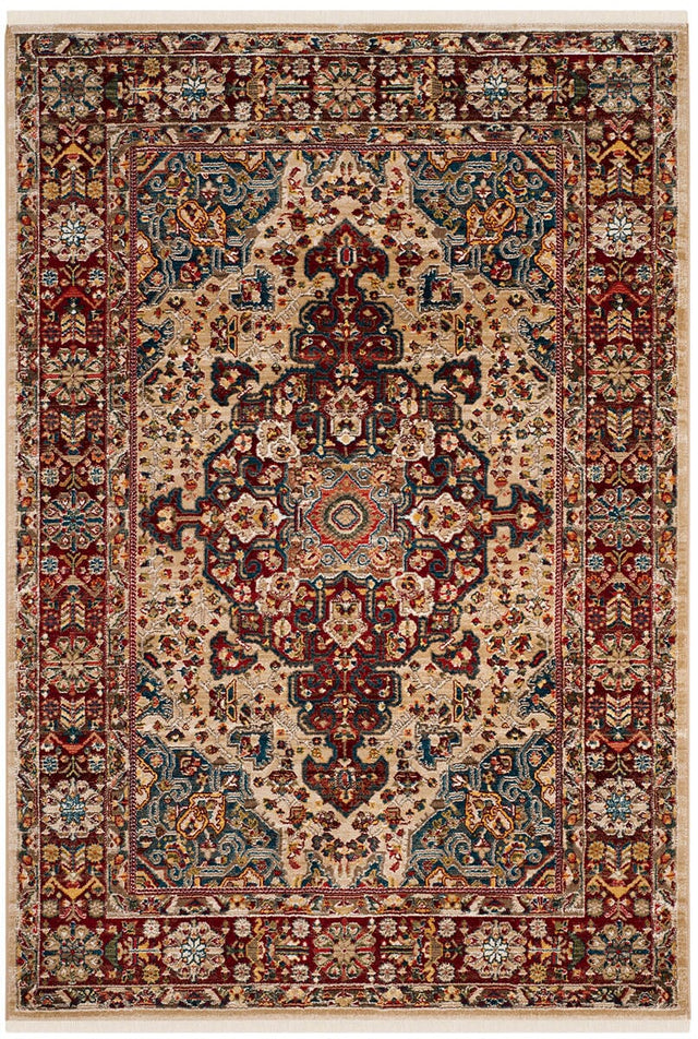 Safavieh Kashan Ksn305K Ivory / Red Rugs - Safavieh - ksn305k - 3