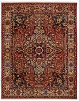 Safavieh Kashan Ksn305L Red / Ivory Rugs - Safavieh - ksn305l - 3