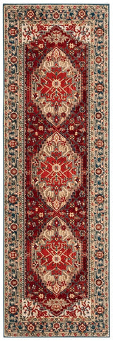 Safavieh Kashan Ksn306M Blue / Red Rugs - Safavieh - ksn306m - 28